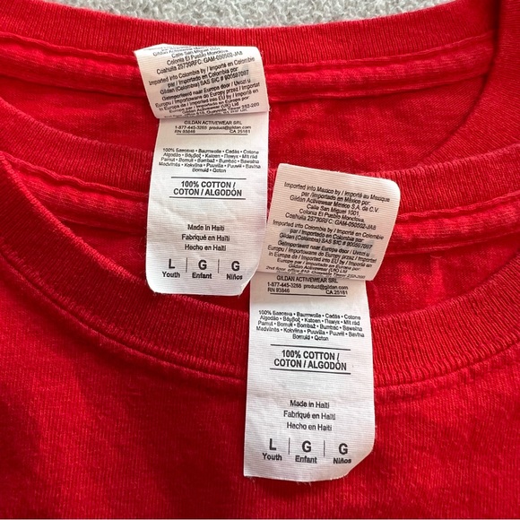 Thing 1 and Thing 2 Shirts Youth Large Shirts - Picture 10 of 14